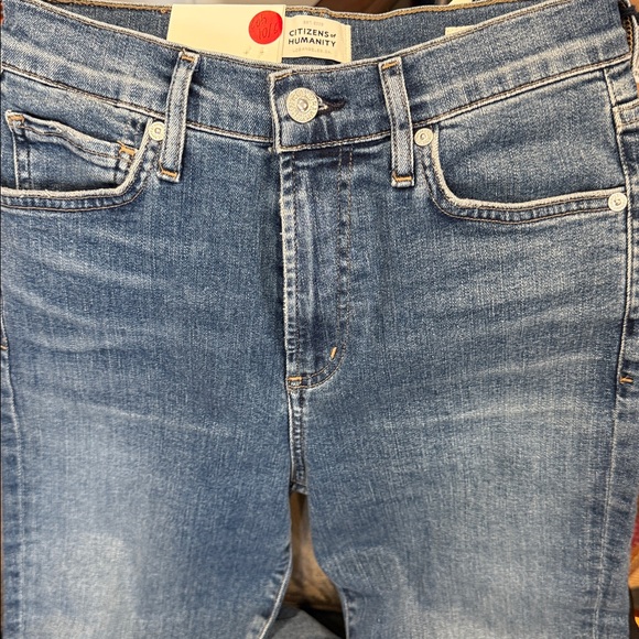 🪣🧽 NWT Citizens of Humanity Olivia High Rise Slim Jeans – Size 26 - Picture 1 of 11